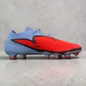 Nike Phantom 6 Low Pro FG Blue Crimson Red HJ4122-400 Men's Size 6.5 Cleats